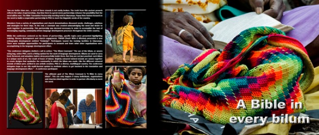 The PNG Experience page 26-27 spread